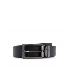 Hugo Boss Reversible belt in Italian leather 4063534853937 Black