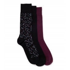 Hugo Boss Three-pack of socks in a cotton blend 4063536003255 Black