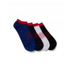 Hugo Boss Four-pack of ankle-length socks with linear logos 4063536016293 Black / White /Blue