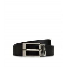 Hugo Boss Reversible belt in smooth and grained leather 4063536105263 Black