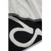 Hugo Boss Beach towel in organic cotton with handwritten logo 4063536363649 Black