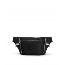 Hugo Boss Zip-pocket belt bag in recycled material 4063537841924 Black