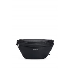Hugo Boss Grained belt bag with repeat-logo belt 4063537871501 Black