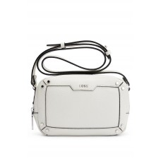 Hugo Boss Grained-leather crossbody bag with branded hardware 4063537880916 White
