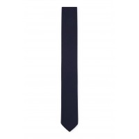 Hugo Boss Anti-wrinkle tie in a wool blend 4063538021080 Dark Blue