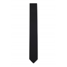 Hugo Boss Anti-wrinkle tie in a wool blend 4063538027952 Black