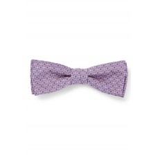Hugo Boss Italian-made bow tie in patterned silk 4063538611977 Light Purple