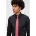 Hugo Boss Cotton-satin tie with all-over logo print 4063538641707 light pink