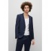 Hugo Boss Extra-slim-fit suit in a super-flex wool blend 50450994-405 Dark Blue