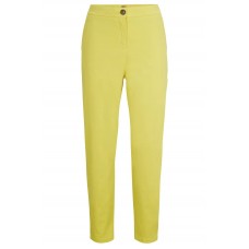 Hugo Boss Trousers in organic-cotton-blend twill 50460782-751 Light Yellow