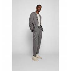 Hugo Boss Slim-fit suit in melange performance-stretch cloth 50468827-022 Dark Grey