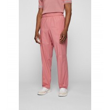 Hugo Boss Long-length relaxed-fit trousers in stretch cotton 50468920-691 light pink