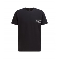 Hugo Boss Underwear T-shirt in cotton jersey with logo print 50469154-001 Black