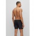 Hugo Boss Contrast-logo swim shorts in recycled material 50469302-002 Black