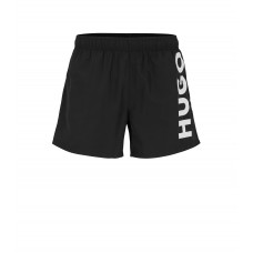 Hugo Boss Quick-dry fully lined swim shorts in recycled fabric 50469303-001 Black