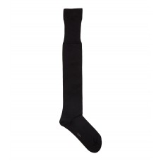Hugo Boss Knee-length socks in mercerised Egyptian cotton with stretch hbeu50469759-001 Black