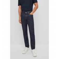 Hugo Boss Slim-fit jeans in dark-blue comfort-stretch denim 50470508-410 Dark Blue