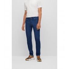 Hugo Boss Regular-fit jeans in blue comfort-stretch denim 50470537-433 Blue
