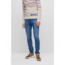 Hugo Boss Slim-fit jeans in blue comfort-stretch denim 50470539-417 Dark Blue