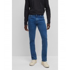 Hugo Boss Regular-fit jeans in blue super-stretch denim 50471006-422 Blue