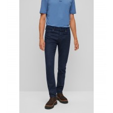 Hugo Boss Slim-fit jeans in blue comfort-stretch denim 50471017-415 Dark Blue