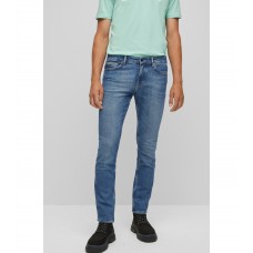 Hugo Boss Slim-fit jeans in dark-blue comfort-stretch denim 50471138-428 Blue