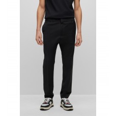 Hugo Boss Extra-slim-fit trousers in a super-flex wool blend 50473339-001 Black