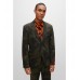 Hugo Boss Extra-slim-fit suit in performance-stretch camouflage fabric 50475925-303 Dark Green