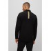 Hugo Boss BOSS x AJBXNG Organic-cotton relaxed-fit sweatshirt 50476427-001 Black