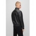 Hugo Boss Bomber jacket in leather 50476787-001 Black