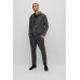 Hugo Boss BOSS x AJBXNG tapered-fit trousers in lightweight embossed fabric 50477039-001 Black