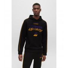Hugo Boss BOSS & NBA cotton-blend hoodie 50477404-002 NBA Lakers