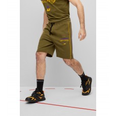 Hugo Boss BOSS & NBA cotton-blend shorts 50477426-345 NBA Lakers