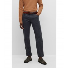 Hugo Boss Regular-fit jeans in micro-structured stretch denim 50477799-001 Black