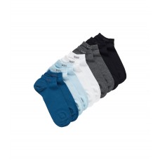 Hugo Boss Five-pack of ankle socks in a cotton blend hbeu50478205-962 Black / Grey / Blue