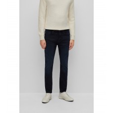 Hugo Boss Slim-fit jeans in blue-black comfort-stretch denim 50479595-403 Dark Blue