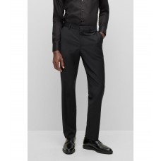 Hugo Boss Formal trousers in a wool blend 50479999-001 Black