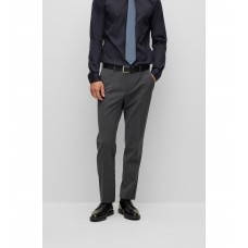 Hugo Boss Formal trousers in a wool blend 50479999-028 Dark Grey