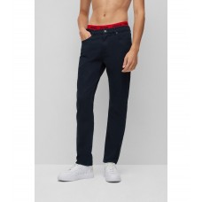 Hugo Boss Slim-fit jeans in black comfort-stretch denim 50481814-414 Dark Blue