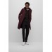 Hugo Boss Regular-fit coat in a virgin-wool blend 50482765-204 Dark Brown