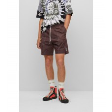 Hugo Boss BOSS x PHIPPS cotton shorts made from recrafted leftover garments 50483430-654 Dark pink