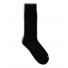 Hugo Boss Regular-length socks with logo and signature stripe hbeu50483969-001 Black