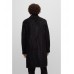 Hugo Boss Regular-fit coat in teddy fabric 50484427-001 Black