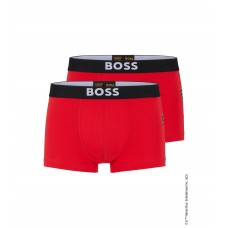 Hugo Boss Looney Tunes x BOSS Stretch-cotton trunks with cartoon artwork 50484923-623 Red