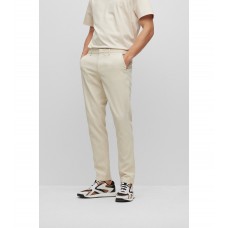 Hugo Boss Slim-fit chinos in a stretch-cotton blend 50485788-131 White