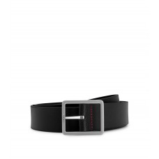 Hugo Boss Reversible belt with grained and smooth finishes 50486671-001 Black
