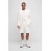 Hugo Boss BOSS x Matteo Berrettini regular-fit shorts in a cotton blend 50487661-100 White