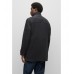 Hugo Boss Relaxed-fit coat in a melange wool blend 50488378-030 Grey
