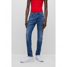 Hugo Boss Extra-slim-fit jeans in blue comfort-stretch denim 50489853-427 Blue