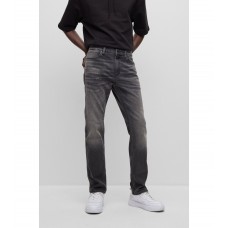 Hugo Boss Slim-fit jeans in dark-grey comfort-stretch denim 50489861-027 Dark Grey